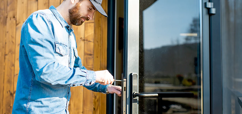 Frameless Glass Storefront Door Locks Replacement in Porterville, CA